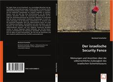 Der israelische Security Fence kitap kapağı