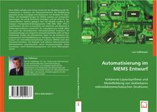 Automatisierung im MEMS Entwurf kitap kapağı