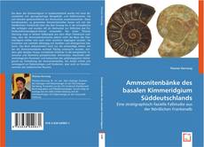 Ammonitenbänke des basalen Kimmeridgium Süddeutschlands kitap kapağı