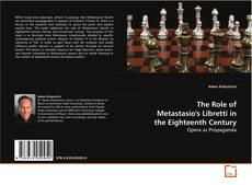 Couverture de The Role of Metastasio's Libretti in the Eighteenth
Century