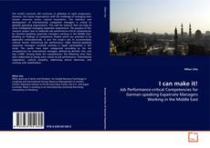 Bookcover of I can make it!