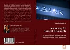 Buchcover von Accounting for Financial Instruments