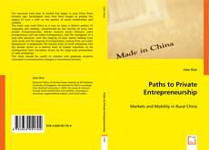 Bookcover of Paths to Private Entrepreneurship