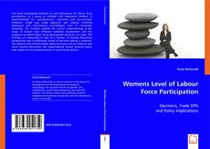 Womens Level of Labour Force Participation kitap kapağı