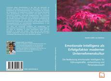 Emotionale Intelligenz als Erfolgsfaktor moderner
Unternehmenskultur的封面