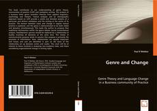 Bookcover of Genre and Change