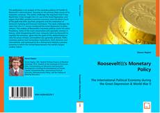 Roosevelt's Monetary Policy kitap kapağı