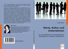 Werte, Kultur und Unternehmen kitap kapağı