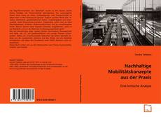Bookcover of Nachhaltige Mobilitätskonzepte aus der Praxis:
