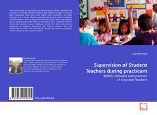 Couverture de Supervision of Student Teachers during practicum