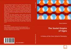 Portada del libro de The Soviet Empire of Signs