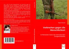 Verbrechen gegen die Menschlichkeit kitap kapağı