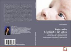 Portada del libro de Aspekte des Grundrechts auf Leben