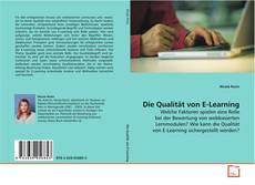 Buchcover von Die Qualität von E-Learning