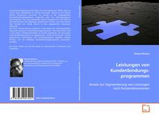 Portada del libro de Leistungen von Kundenbindungsprogrammen