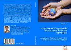 Buchcover von Corporate Social Responsibility and sustainable
production technologies