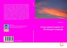 Couverture de Corpus-based Analysis of the Bengali Language