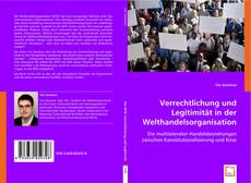 Verrechtlichung und Legitimität
in der Welthandelsorganisation kitap kapağı