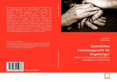 Portada del libro de Gesetzliches Vertretungsrecht für Angehörige?