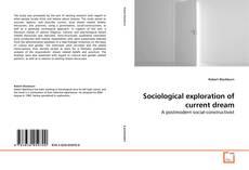 Buchcover von Sociological exploration of current dream