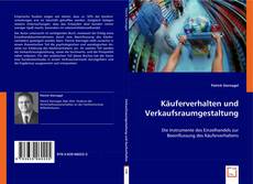 Copertina di Käuferverhalten und Verkaufsraumgestaltung