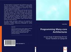 Capa do livro de Programming Many-core Architectures 