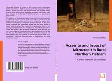 Access to and impact of Microcredit in rural Northern Vietnam kitap kapağı