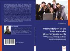 Mitarbeiterportale als Instrument des Wissensmanagements kitap kapağı