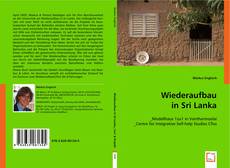 Wiederaufbau in Sri Lanka kitap kapağı