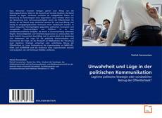 Couverture de Unwahrheit und Lüge in der politischen Kommunikation