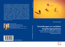 Couverture de Einstellungen zu variablen Vergütungssystemen