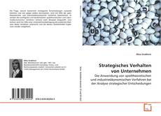 Couverture de Strategisches Verhalten von Unternehmen