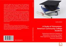 Copertina di A Study of Vietnamese-American Community College Students