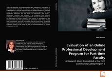 Portada del libro de Evaluation of an Online Professional Development Program for Part-time Faculty