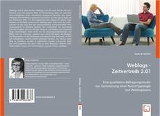 Weblogs - Zeitvertreib 2.0? kitap kapağı