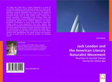 Buchcover von Jack London and the American Literary Naturalist Movement