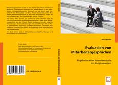 Evaluation von Mitarbeitergesprächen kitap kapağı