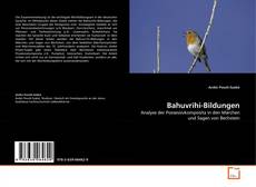 Bookcover of Bahuvrihi-Bildungen