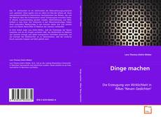 Portada del libro de Dinge machen