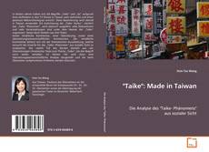 Portada del libro de "Taike": Made in Taiwan