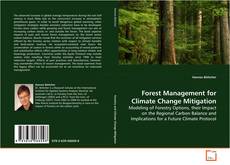 Portada del libro de Forest Management for Climate Change Mitigation