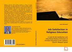 Copertina di Job Satisfaction in Religious Education