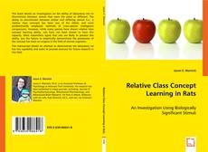 Relative Class Concept Learning in Rats kitap kapağı