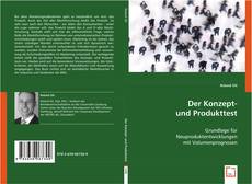 Der Konzept- und Produkttest kitap kapağı