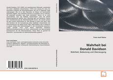 Copertina di Wahrheit bei Donald Davidson