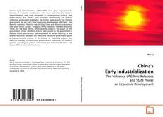 Portada del libro de China's Early Industrialization