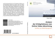 Portada del libro de Analyse der Erfolgsfaktoren von Online Video Advertising