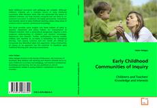 Copertina di Early Childhood Communities of Inquiry