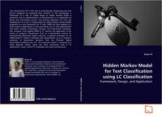 Portada del libro de Hidden Markov Model for Text Classification using
LC Classification