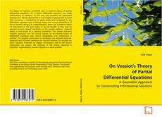 Portada del libro de On Vessiot's Theory of Partial Differential Equations